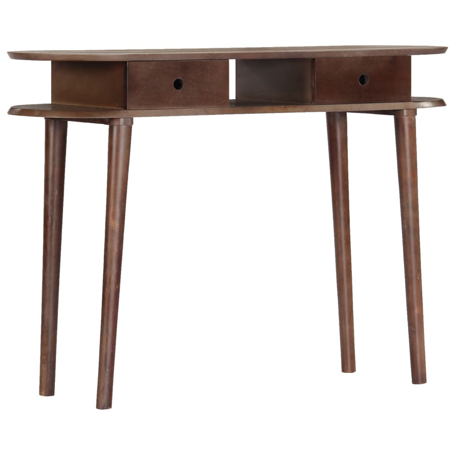 Wandtafel 110X35X76 Cm Massief Acaciahout