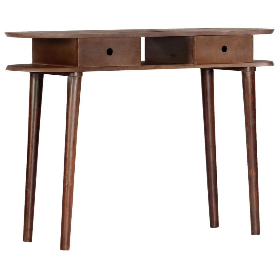 Wandtafel 110X35X76 Cm Massief Acaciahout