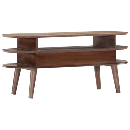 Tv-Meubel 110X35X50 Cm Massief Acaciahout