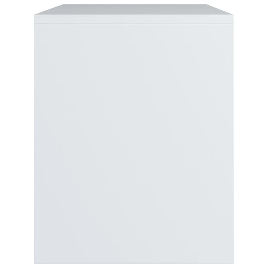 Nachtkastjes 2 st 40x30x40 cm bewerkt hout wit 2 Wit