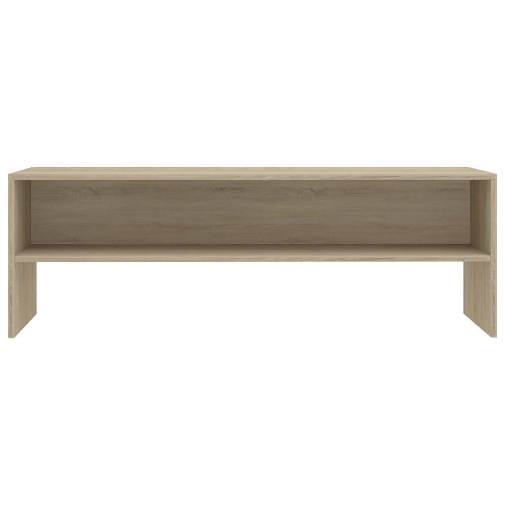 Tv-meubel 120x40x40 cm bewerkt hout sonoma eikenkleurig Sonoma eiken