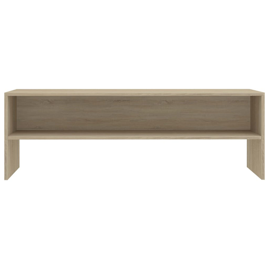 Tv-meubel 120x40x40 cm bewerkt hout sonoma eikenkleurig Sonoma eiken