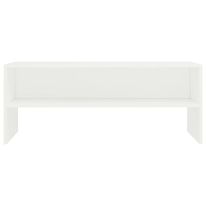 Tv-Meubel 00X40X40 Cm Bewerkt Hout Wit