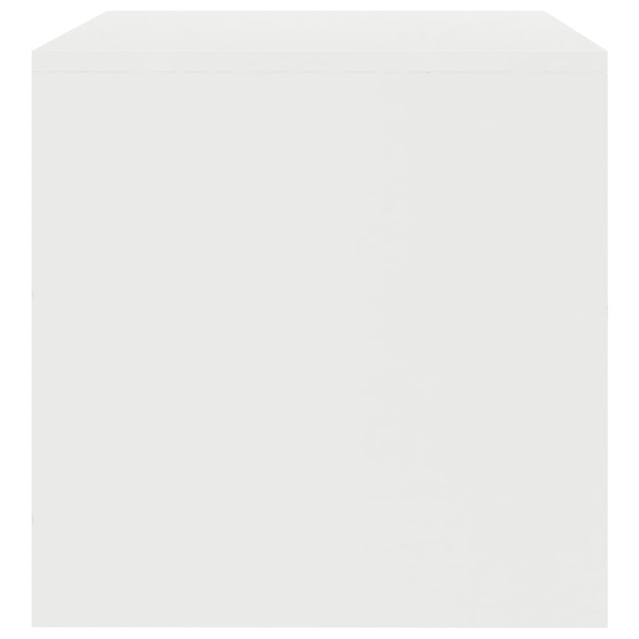 Tv-Meubel 00X40X40 Cm Bewerkt Hout Wit