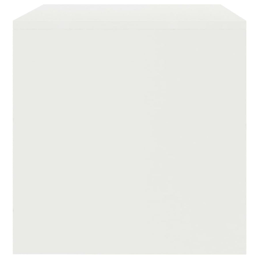Tv-Meubel 100X40X40 Cm Bewerkt Hout Wit