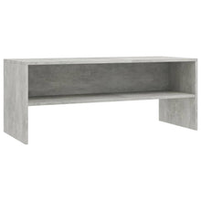 Tv-meubel 100x40x40 cm bewerkt hout betongrijs Betongrijs