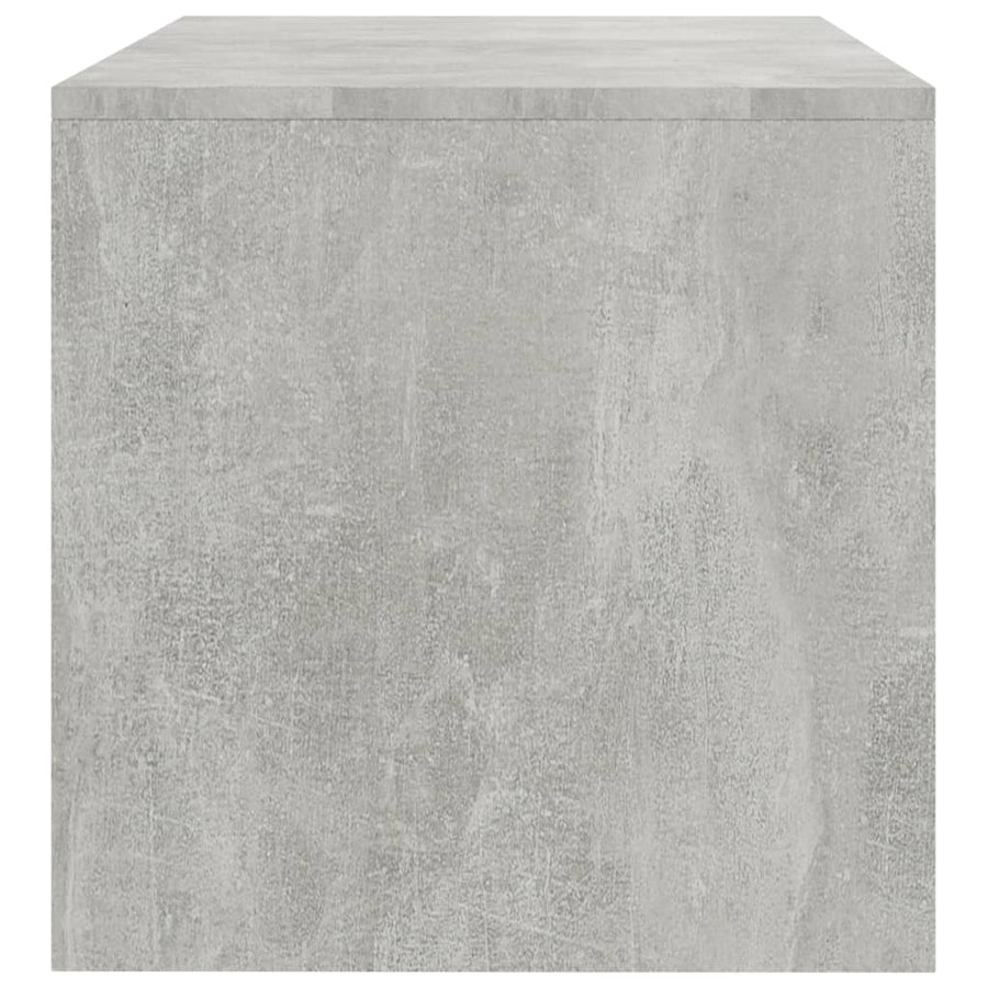 Tv-meubel 100x40x40 cm bewerkt hout betongrijs Betongrijs
