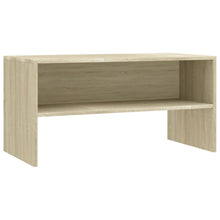 Tv-meubel 80x40x40 cm bewerkt hout sonoma eikenkleurig Sonoma eiken