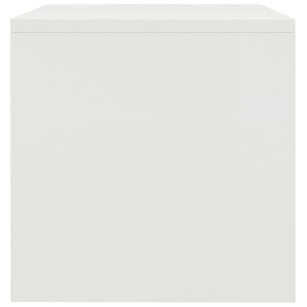 Nachtkastjes 40X30X30 Cm Bewerkt Hout 2 Wit