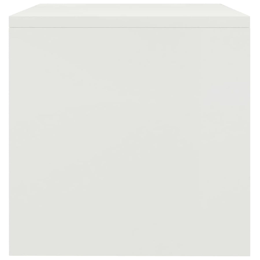 Nachtkastjes 40X30X30 Cm Bewerkt Hout 2 Wit