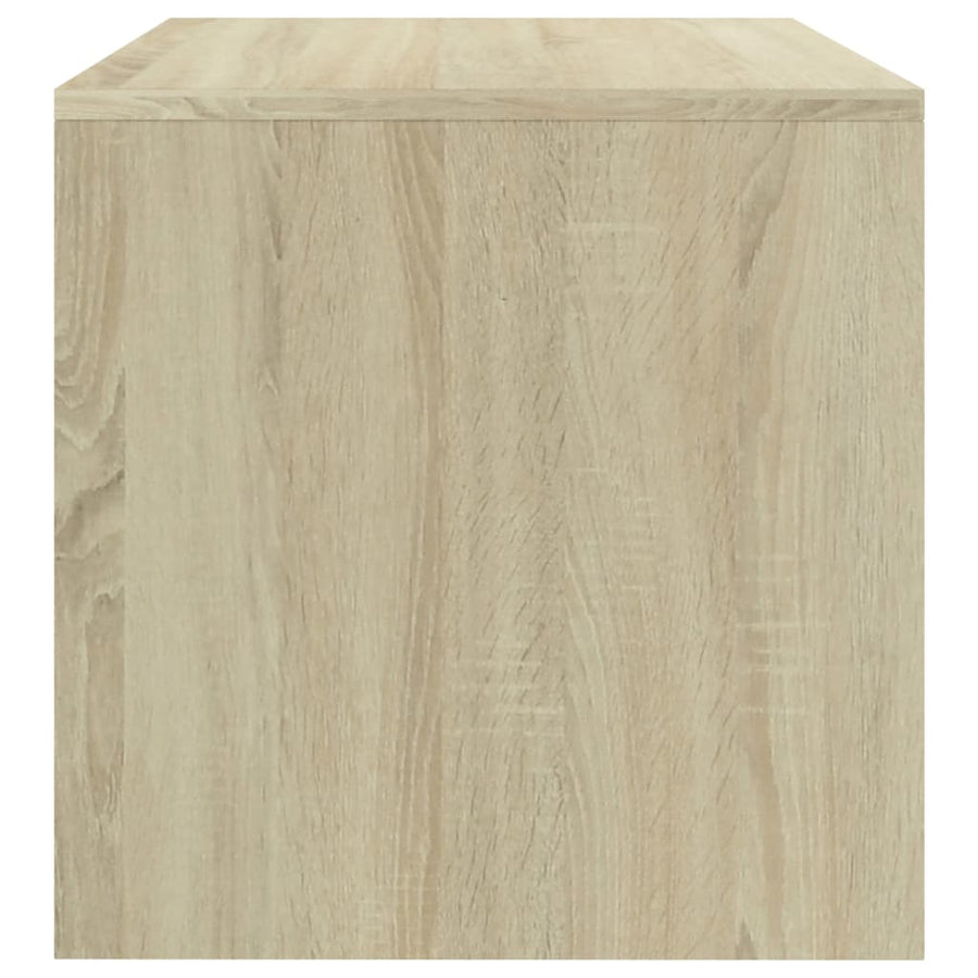 Nachtkastjes 40X30X30 Cm Bewerkt Hout Kleurig 2 Sonoma eiken