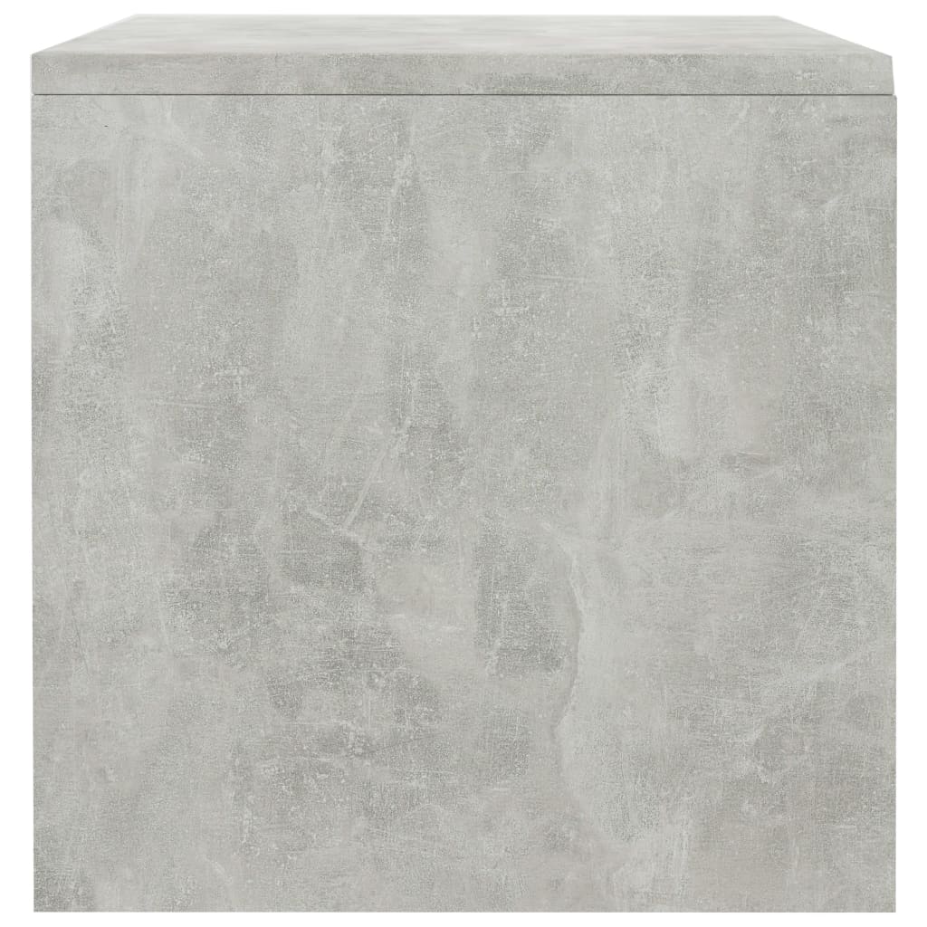 Nachtkastjes 40X30X30 Cm Bewerkt Hout 2 Betongrijs