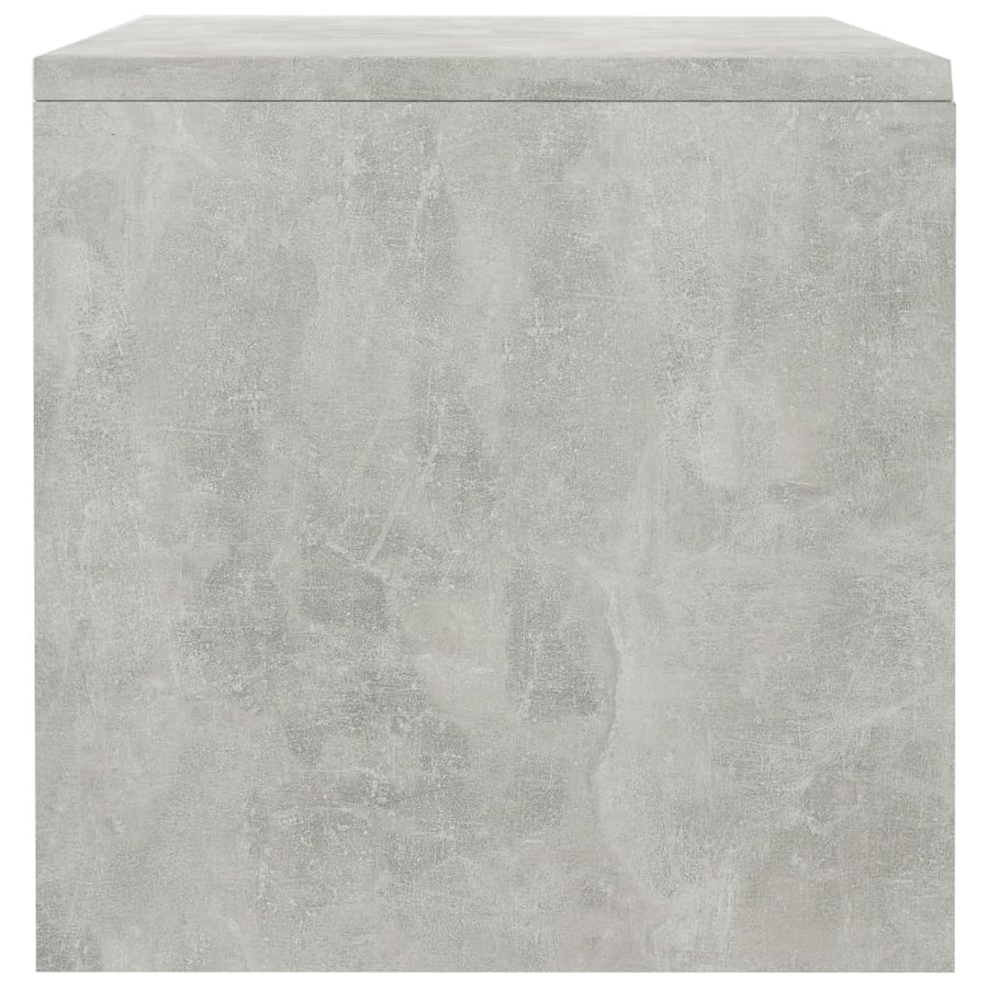 Nachtkastjes 40X30X30 Cm Bewerkt Hout 2 Betongrijs