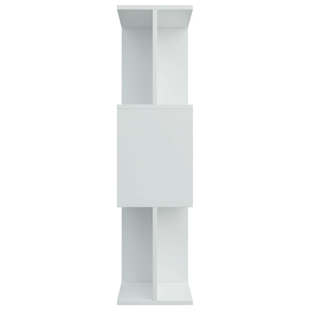Boekenkast/Kamerscherm 80X24X96 Cm Bewerkt Hout Wit
