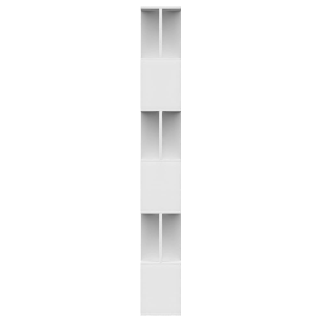 Boekenkast/Kamerscherm 80X24X92 Cm Spaanplaat Wit