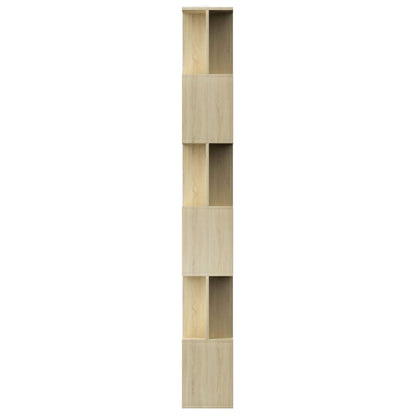 Boekenkast/Kamerscherm 80X24X92 Cm Spaanplaat Sonoma eiken