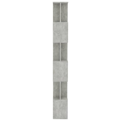 Boekenkast/Kamerscherm 80X24X92 Cm Spaanplaat Betongrijs