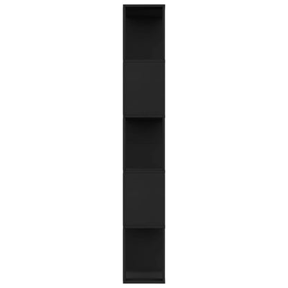 Boekenkast/Kamerscherm 80X24X59 Cm Bewerkt Hout Zwart