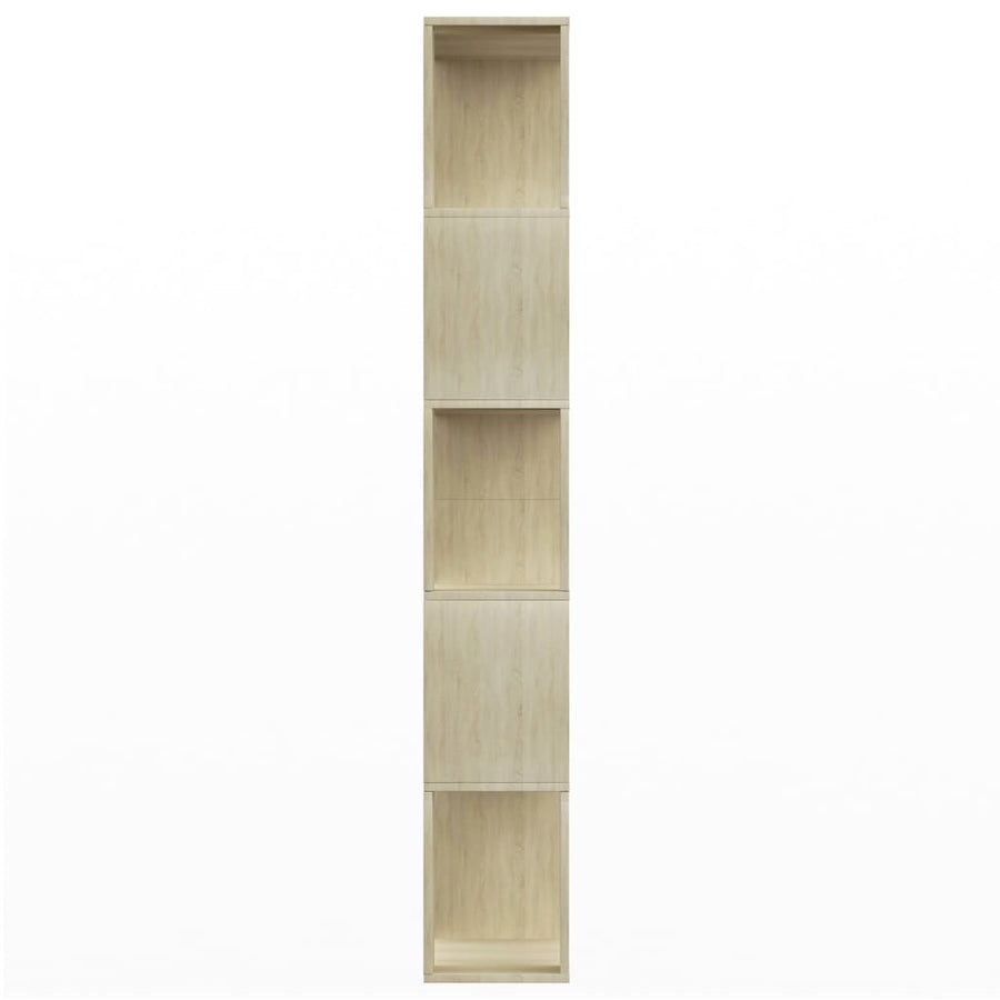 Boekenkast/Kamerscherm 80X24X59 Cm Bewerkt Hout Sonoma eiken
