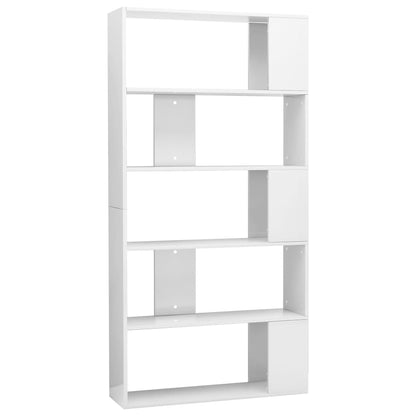 Boekenkast/Kamerscherm 80X24X59 Cm Hoogglans wit