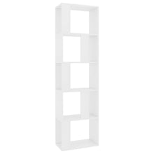 Boekenkast/Kamerscherm 45X24X59 Cm Bewerkt Hout Wit