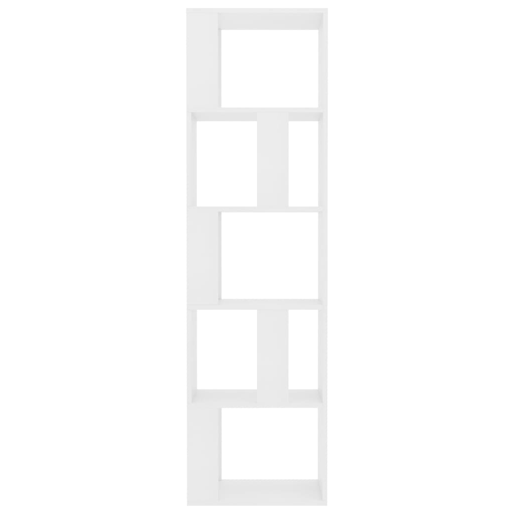 Boekenkast/Kamerscherm 45X24X59 Cm Bewerkt Hout Wit