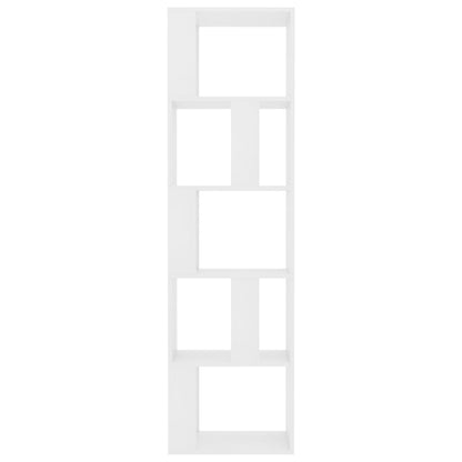 Boekenkast/Kamerscherm 45X24X59 Cm Bewerkt Hout Wit