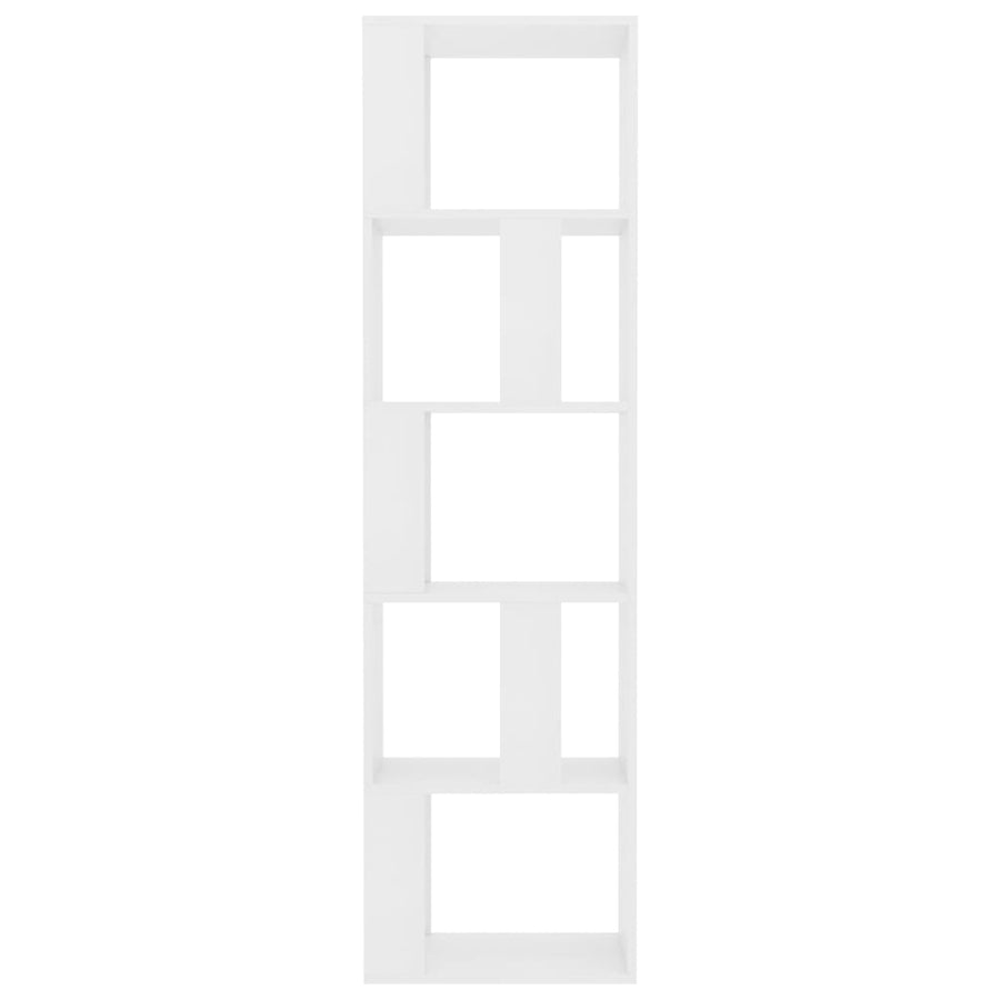 Boekenkast/Kamerscherm 45X24X59 Cm Bewerkt Hout Wit