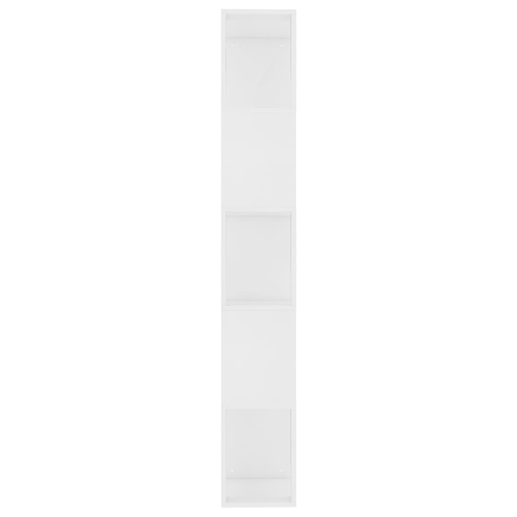 Boekenkast/Kamerscherm 45X24X59 Cm Bewerkt Hout Wit