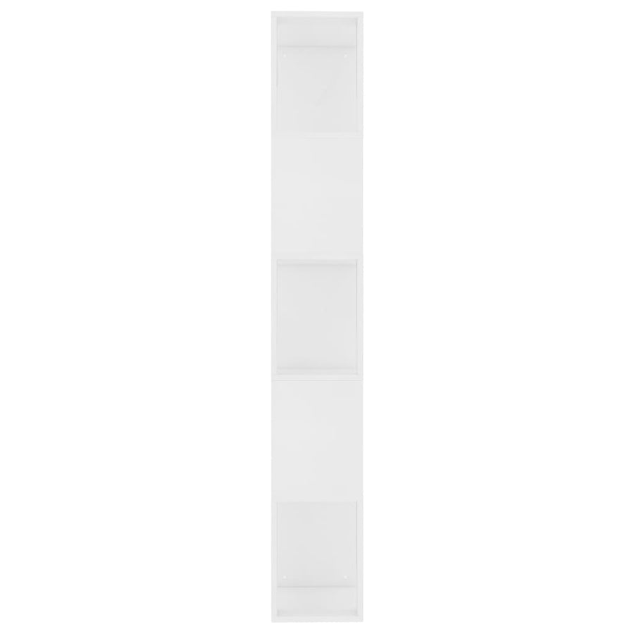 Boekenkast/Kamerscherm 45X24X59 Cm Bewerkt Hout Wit