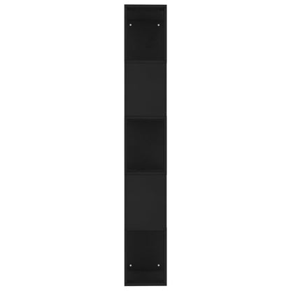 Boekenkast/Kamerscherm 45X24X59 Cm Bewerkt Hout Zwart