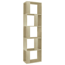 Boekenkast/Kamerscherm 45X24X59 Cm Bewerkt Hout Sonoma eiken