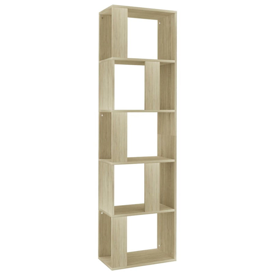 Boekenkast/Kamerscherm 45X24X59 Cm Bewerkt Hout Sonoma eiken
