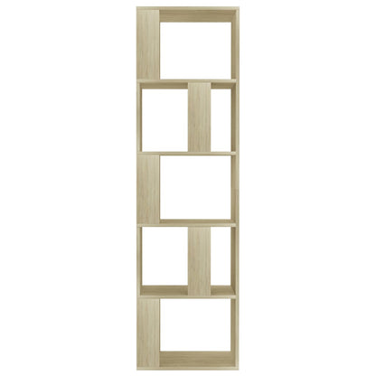 Boekenkast/Kamerscherm 45X24X59 Cm Bewerkt Hout Sonoma eiken