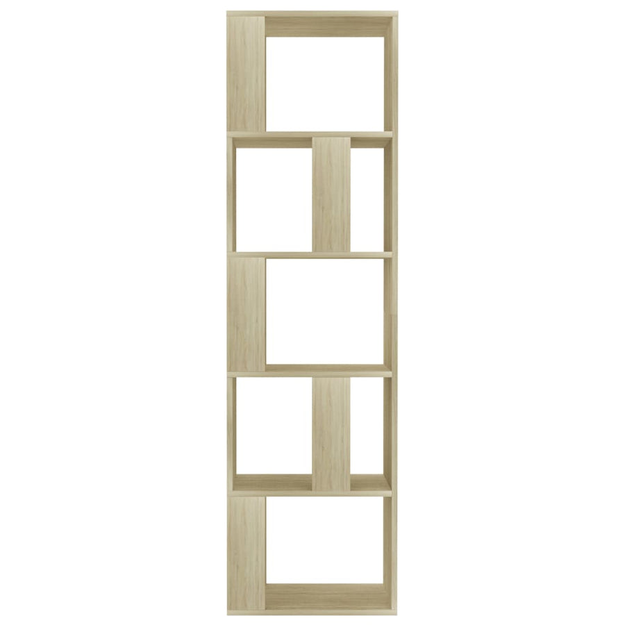 Boekenkast/Kamerscherm 45X24X59 Cm Bewerkt Hout Sonoma eiken