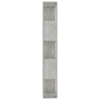 Boekenkast/Kamerscherm 45X24X59 Cm Bewerkt Hout Betongrijs