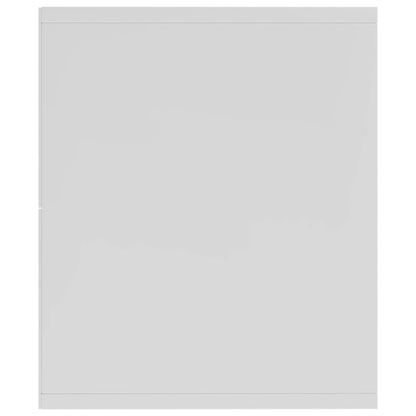 Boekenkast/Tv-Meubel Bewerkt Hout 36 x 30 x 114 cm Wit