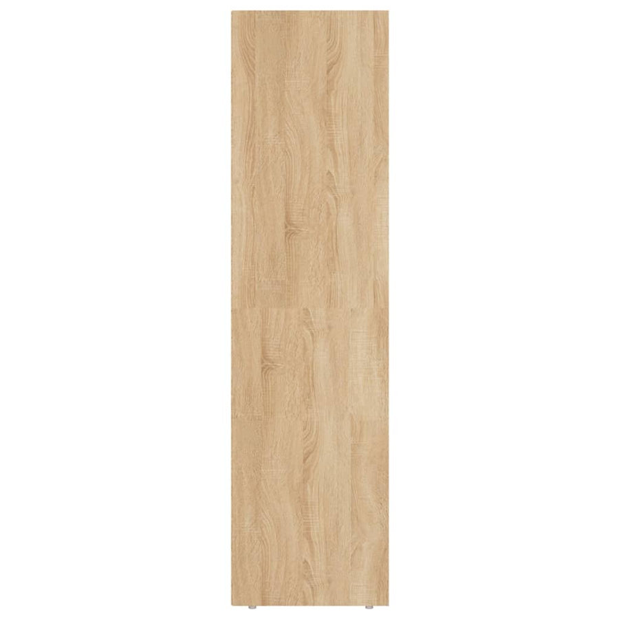 Boekenkast/Tv-Meubel 36X30X4Cm Bewerkt Hout Kleur 36 x 30 x 114 cm Sonoma eiken