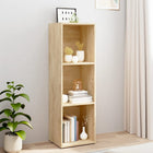 Boekenkast tv-meubel 36x30x114 cm bewerkt hout sonoma eiken