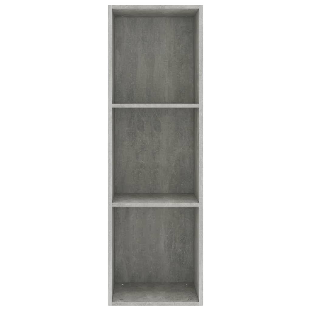 Boekenkast/Tv-Meubel Bewerkt Hout 36 x 30 x 114 cm Betongrijs