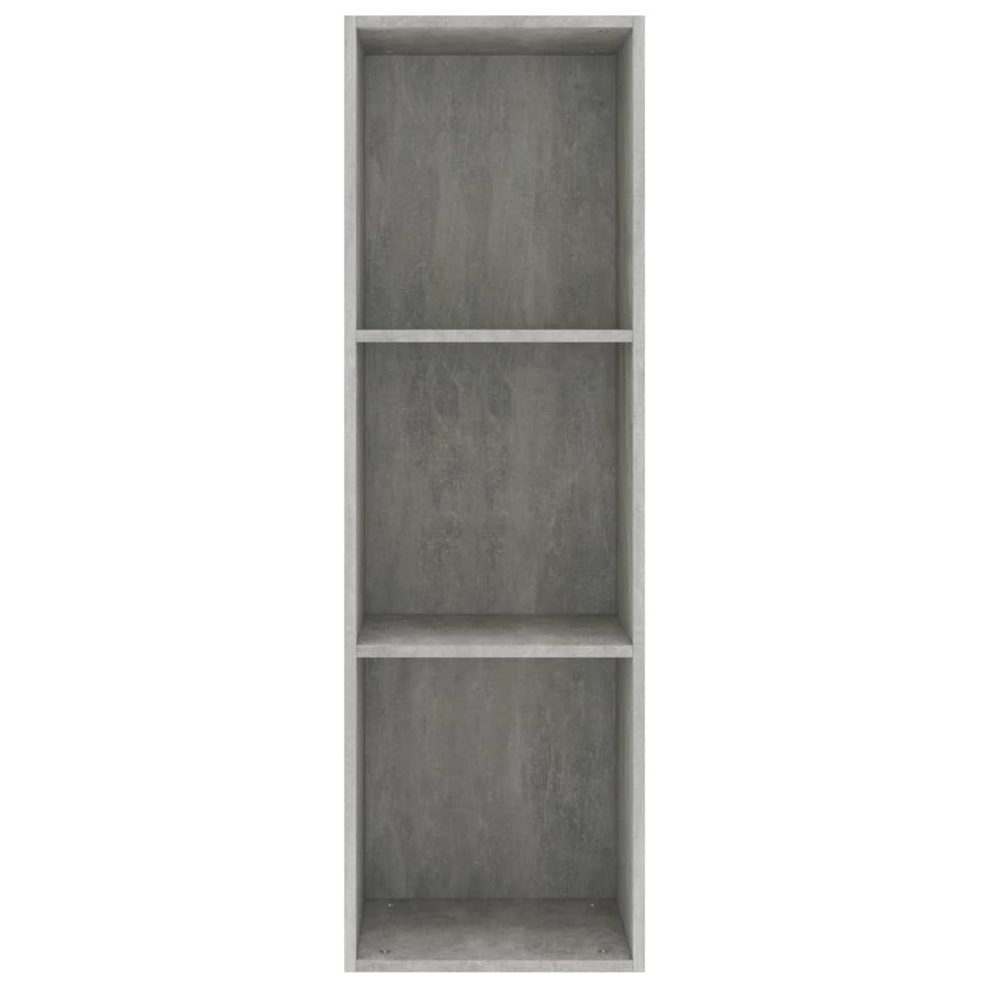 Boekenkast/Tv-Meubel Bewerkt Hout 36 x 30 x 114 cm Betongrijs