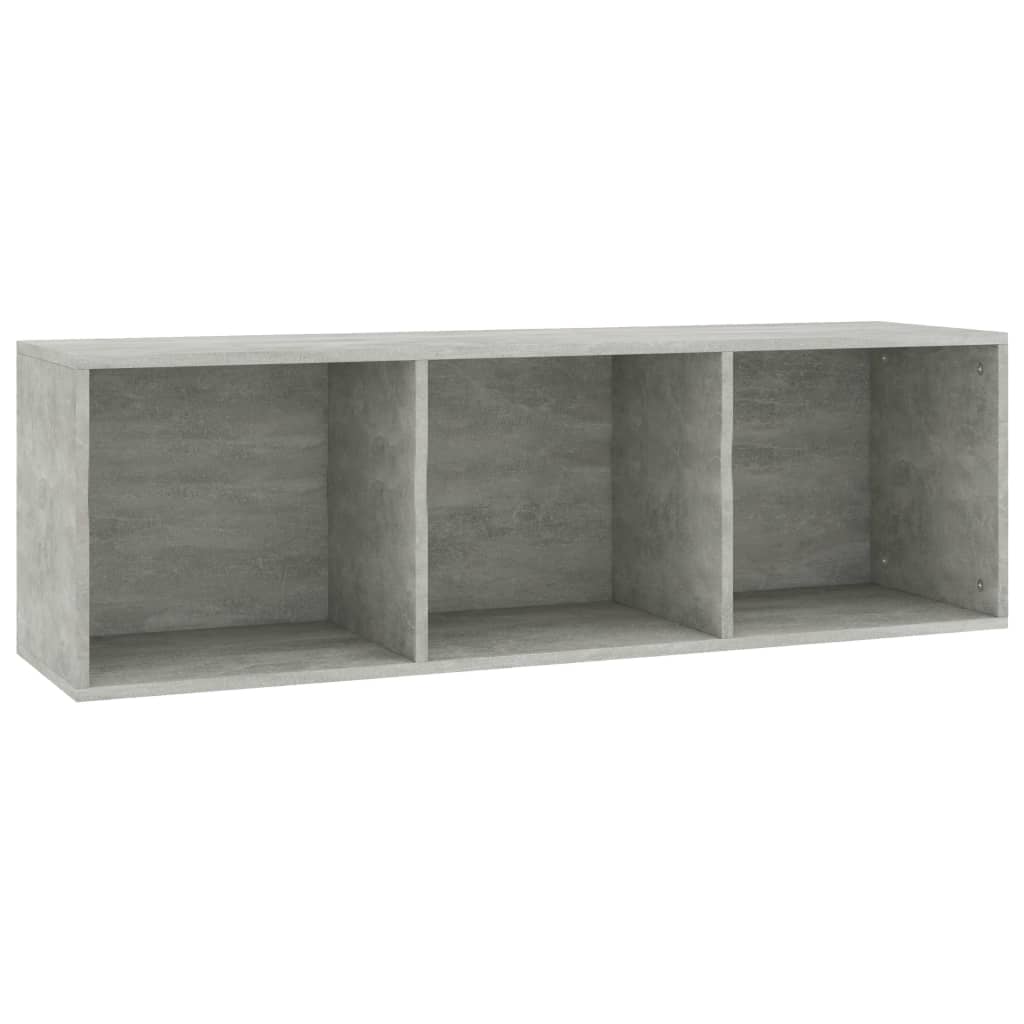 Boekenkast/Tv-Meubel Bewerkt Hout 36 x 30 x 114 cm Betongrijs