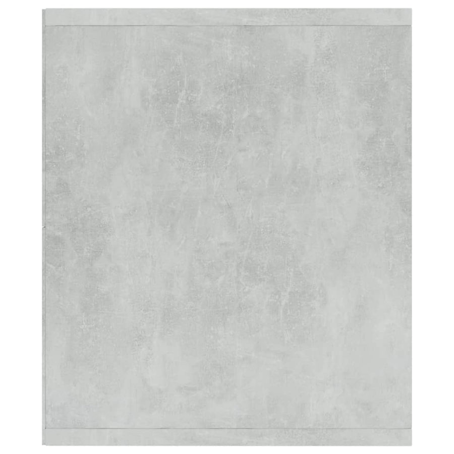 Boekenkast/Tv-Meubel Bewerkt Hout 36 x 30 x 114 cm Betongrijs
