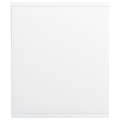 Boekenkast/Tv-Meubel Bewerkt Hout 36 x 30 x 143 cm Wit
