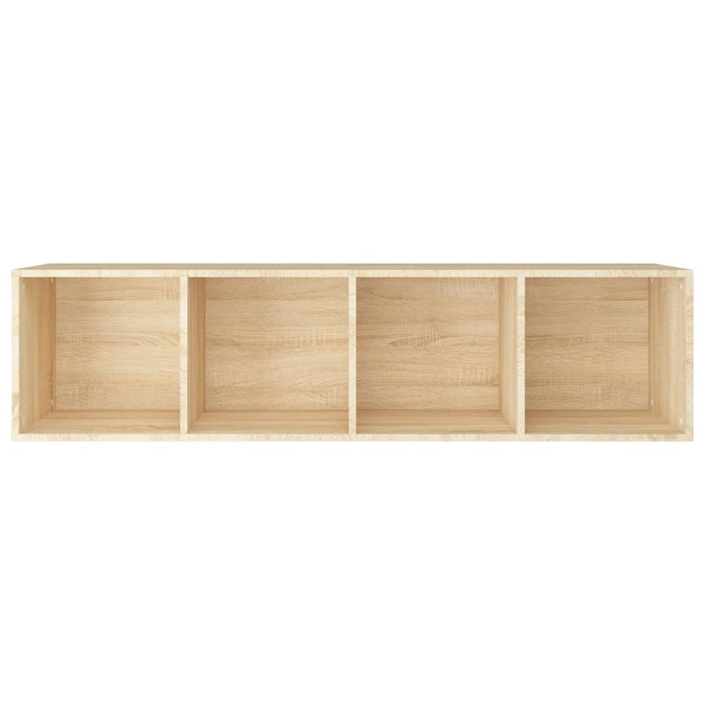 Boekenkast/Tv-Meubel 36X30X43Cm Bewerkt Hout Kleur 36 x 30 x 143 cm Sonoma eiken