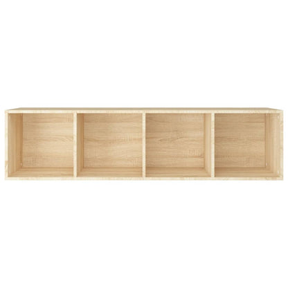 Boekenkast/Tv-Meubel 36X30X43Cm Bewerkt Hout Kleur 36 x 30 x 143 cm Sonoma eiken