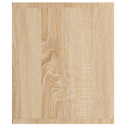 Boekenkast/Tv-Meubel 36X30X43Cm Bewerkt Hout Kleur 36 x 30 x 143 cm Sonoma eiken