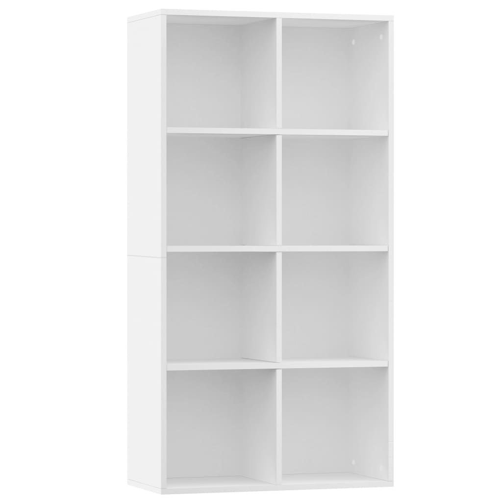 Boekenkast/Dressoir Bewerkt Hout 66 x 30 x 130 cm Wit