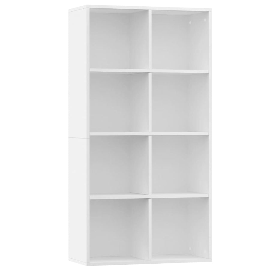 Boekenkast/Dressoir Bewerkt Hout 66 x 30 x 130 cm Wit