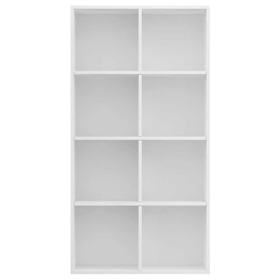 Boekenkast/Dressoir Bewerkt Hout 66 x 30 x 130 cm Wit